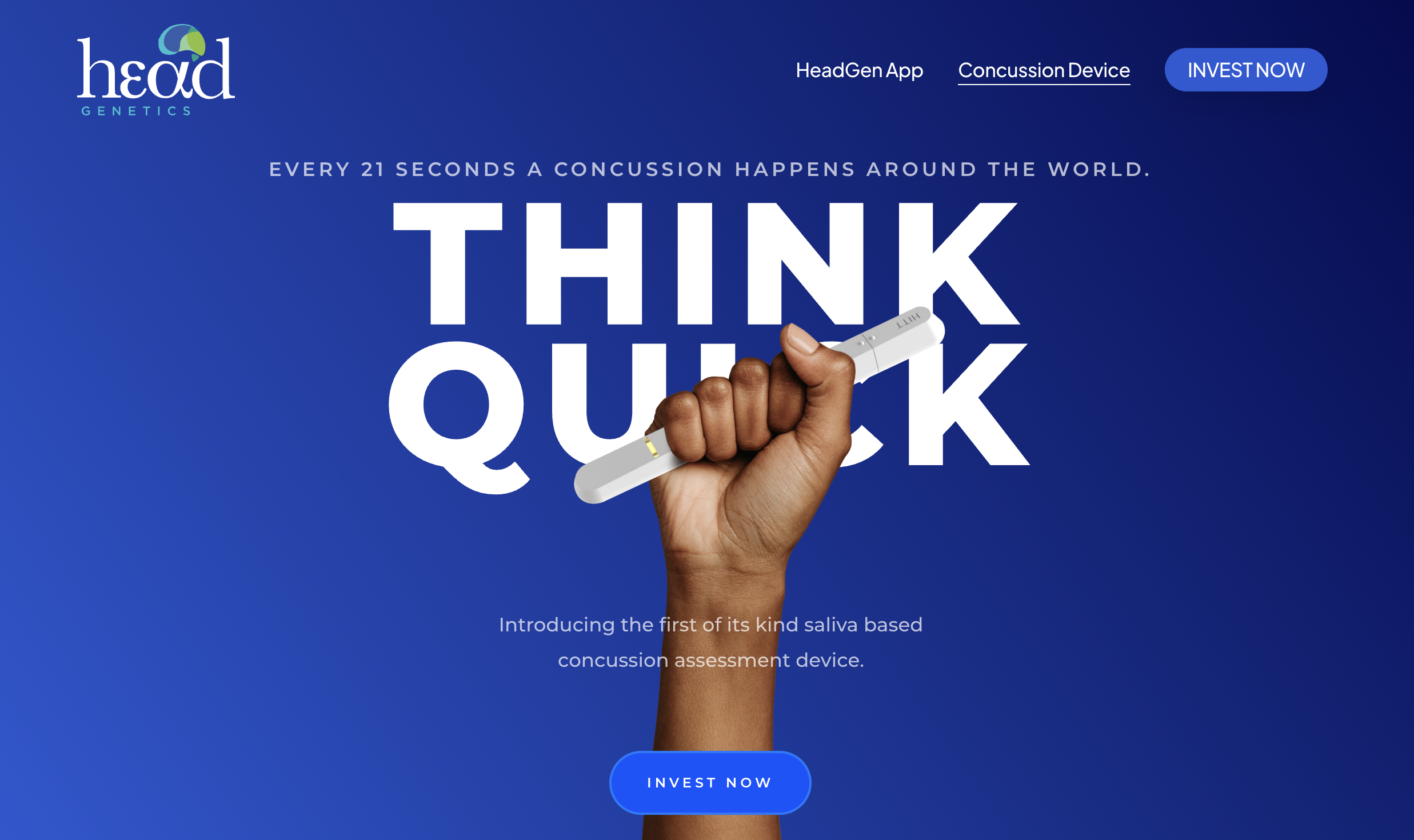 Head Genetics inc. concussion testing biotech company investment offer